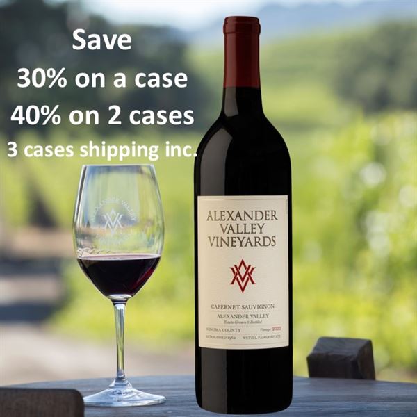 Picture of 2022 Cabernet Sauvignon Case Special