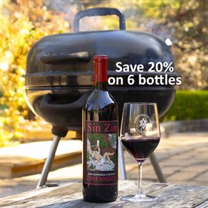 Picture of 2020 Sin Zin 6 Bottle Special